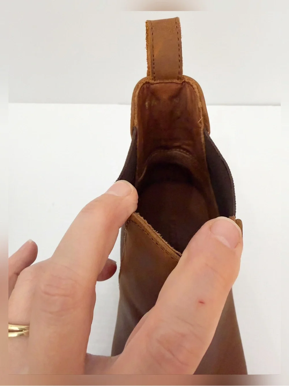 Portland Leather Patina Men's Brown Chelsea Boot - 9